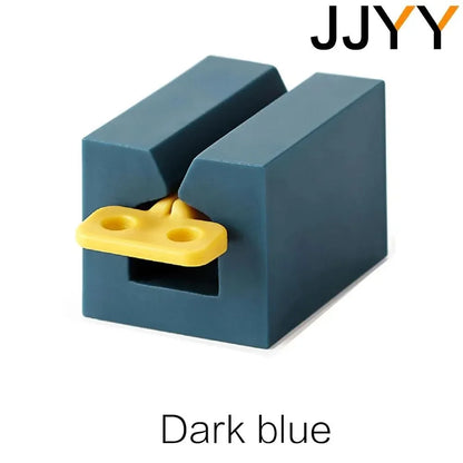 JJYY Household Plastic Toothpaste Tube Squeezer Easy Dispenser Roll Holder Bathroom Supplies Tooth Cleaning Accessories