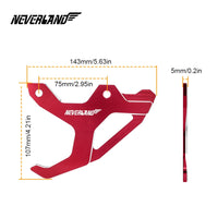 NEVERLAND Aluminum Brake Discs, Motorcycle Brake Pads, Compatible with Honda CRF, for Front and Rear, Motorcycle Brake Parts