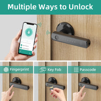 Viladepot Smart Lock Fingerprint Door Lock App Remote Control Passcode Unlock Electronic Touchscreen Keypad