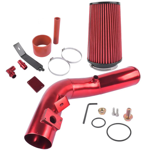 AP03 Engine Cold Air Intake Kit For Ford 03-07 F-250/350 6.0L Powerstroke Diesel Red