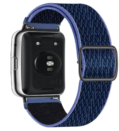 Scrunchie Band For Huawei Watch Fit 2 Strap Smartwatch Accessories Elastic Nylon Loop Bracelet Correa Huawei Watch fit2 band