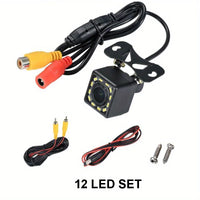 Car Rear View Camera Parking Assistant Backup Reverse Camera for Car Pickups SUV Vehicles