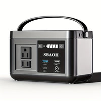 Portable Power Station P86,88.8Wh 3.7 V LiFePo4 Battery,with 120W (150W Peak) AC Outputs, Solar Generator for Travel and Camping