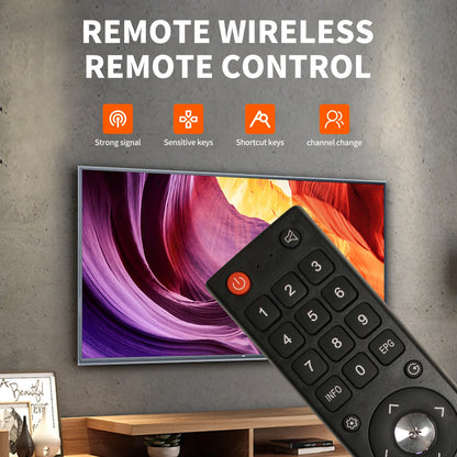 GCBLTV02ADBBT Remote Control Replaced fit for CHIQ TV Remote Controller