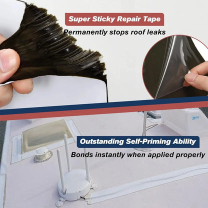 RV Roof Repair Tape 15m X 5cm White Roof Patch Tape for Camper Roof Patch