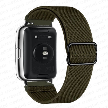 Scrunchie Band For Huawei Watch Fit 2 Strap Smartwatch Accessories Elastic Nylon Loop Bracelet Correa Huawei Watch fit2 band