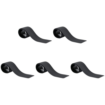 5-1PCS Universal Rear Bumper Guard Anti-Scratch Car Trunk Door Sill Plate Protector Anti-Collision Rubber Protector Strip