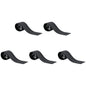 5-1PCS Universal Rear Bumper Guard Anti-Scratch Car Trunk Door Sill Plate Protector Anti-Collision Rubber Protector Strip