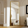 64"x21" Floor Mirror Full Length, Bedroom Floor Body Mirror with Stand, Leaning, Standing or Hanging Horizontally Vertically