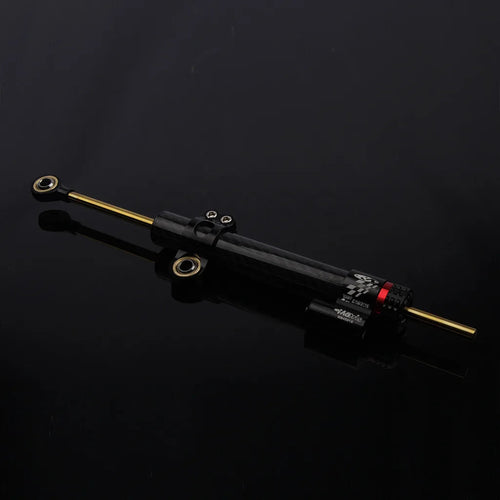 Motorcycle  Adjustable Damper Steering Stabiliz 252mm 342mm steering stabilizer for Honda Kawasaki Yamaha Carbon fiber texture EzBuyCo