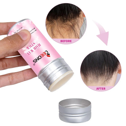 Edge Control Wax Stick and Braiding Gel for Women Strong Hold Edge Smoother Long Lasting Broken Hair Holder Wax Stick