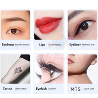 Wireless PMU Machine - Professional Permanent Makeup Kit for Eyebrows, Eyeliner, Lips