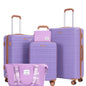 Luggage Sets 3-Piece Suitcases with Double Spinner Wheel,Suitcase Set ABS Hard Case Luggage with TSA Lock
