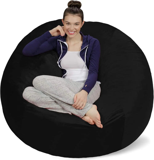Sofa Sack Bean Bag Chair Cover, 5-Feet