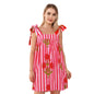Women s Boho Floral Print Spaghetti Strap Maxi Dress with Ruffle Hem for Summer Vacation Beach Party Casual Wear