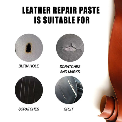 Car Leather Seat Repair Gel Repair Agent Leather Paint Complementary Colorful Repair Scratches Cracks Car Leather Repair Cream