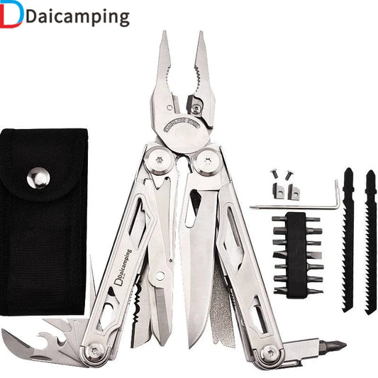 Daicamping DL30 Replaceable Parts Multi Hand Tools Set Multi-tools Folding Knives EDC Survival Gear Manual Plier Multitools