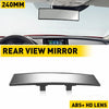240MM Wide Convex Interior Clip On Rear View Clear Mirror Universal Anti Glare Anti-fog Panoramic Rear View Mirror Curved Mirror