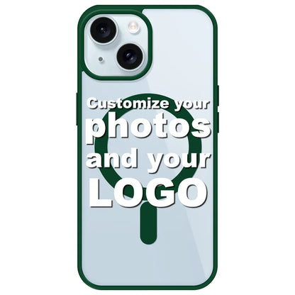 Magnetic Pattern Customized Acrylic Matte Phone Case For iPhone16 15 14 13 12 11 Pro Max XS Shockproof birthday gift surprise
