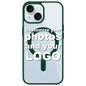 Magnetic Pattern Customized Acrylic Matte Phone Case For iPhone16 15 14 13 12 11 Pro Max XS Shockproof birthday gift surprise
