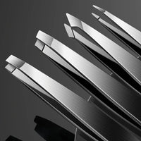 4Piece Set Professional Tweezers Set Perfect For Eyebrow Hair Removal Splinter Very Effortless and Relaxed to Remove