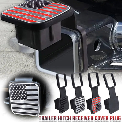 Trailer Hitch Receiver Cover Plug Rubber Tow Plug Tube Cap 2Inch Protector for Mercedes Toyota Jeep Ford For Chevrolet RAM Dodge
