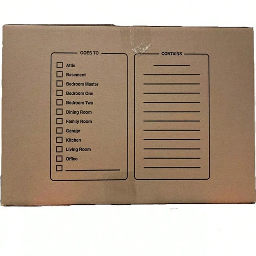 20 - Pack X-Large Cardboard Moving Boxes 23x23x16 32 ECT With Handles
