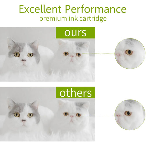 4Pack Ink Cartridge Compatible with HP OfficeJet 8010 8012 8014 8015 8018 Series