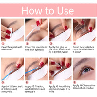 ICONSIGN Upgrade Version Lash Lift Kit Lifting Eyelashes Lasting 6-8 Weeks Lash Perm Eyelash Enhancer Calia Makeup Tools