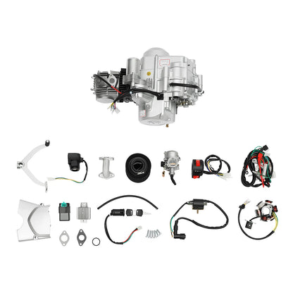 125cc 4 Stroke Semi-Auto ATV Engine Motor 3 Speed Single Cylinder Air-Cooling With Reverse Fit For Pit Atv Quad Bike Go Kart