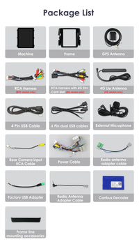 9.7" 7862 Android 13 Car radio for Honda Civic 2015-2020 tesla Style Multimedia player Carplay GPS navi Stereo 4G SWC Autoradio