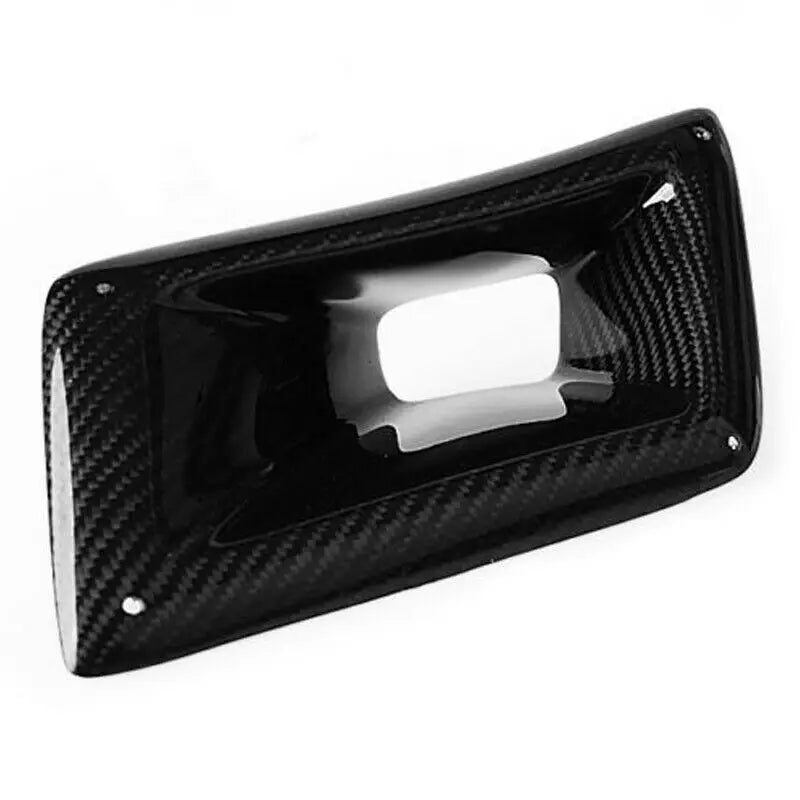 For Nissan 350Z Z33 2003-2009 Front Engine Hood Air Vent Bumper Bonnet Scoop Cover Trim Carbon Fiber Car Upper Outlet Duct Frame