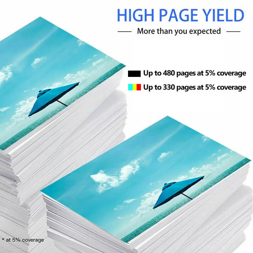 Remanufactured Ink Cartridge Compatible for HP 61 61XL Use for Envy 4500 5530 5534 Officejet 2620 4630 Deskjet 1000 1510 Printer