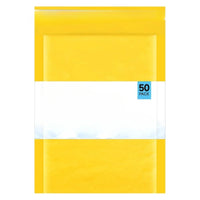 Kraft Bubble Mailers #0, Self-Seal Padded Mailing Envelopes, Pack of 25, 6x9 Inches
