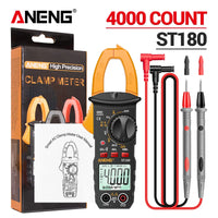ANENG ST180  Digital Clamp Multimeter Meter AC Current  4000 Counts Ammeter Voltage Tester Car Amp Hz Capacitance NCV Ohm Tool