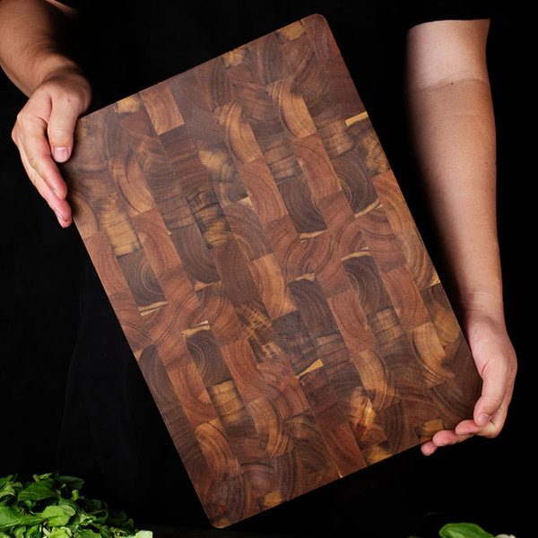 Cutting Board Double-sided Using Premium Acacia Wood Splicing Chopping Board Drain Water and Damp-proof Kitchen Tools