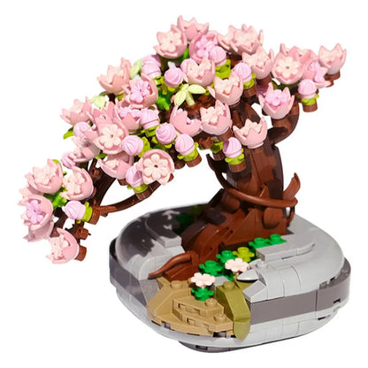 LOZ Flower Bouquet Building Blocks Kit DIY Flowers Block Toys Set Valentine's Day Rose Bricks Set Gift for Girls Friends adults