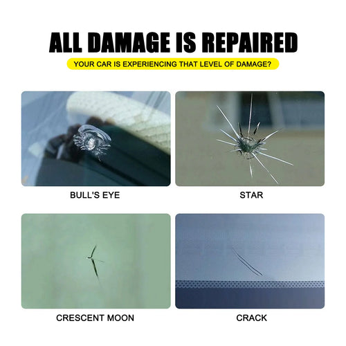 Windshield Repair Kit Crack Repair Fluid Car Window Repair Resin Windscreen Scratch Crack Restore Glass Curing Glue Accessories
