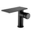 Bathroom Waterfall Basin Sink Faucet Black Faucets Brass Bath Faucet Hot&Cold Water Mixer Vanity Tap Deck Mounted Washbasin tap