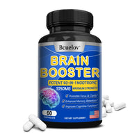 Advanced Brain Booster - Promotes Healthy Brain Development, Improves Memory, Concentration and Learning Abilities