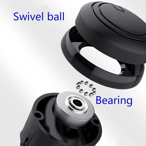 Turning Steering Wheel Booster Spinner Knob 360 Degree Rotation Metal Bearing Power Handle Ball Shaped