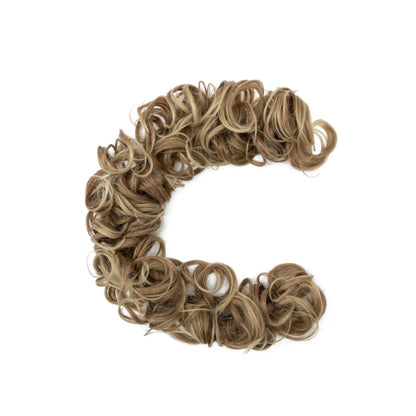 Long Messy Bun Hair Piece Curly Hair Extensions Hair Scrunchies Tousled Updo Hair Bun Hair Pieces Soft For Women Brown Black