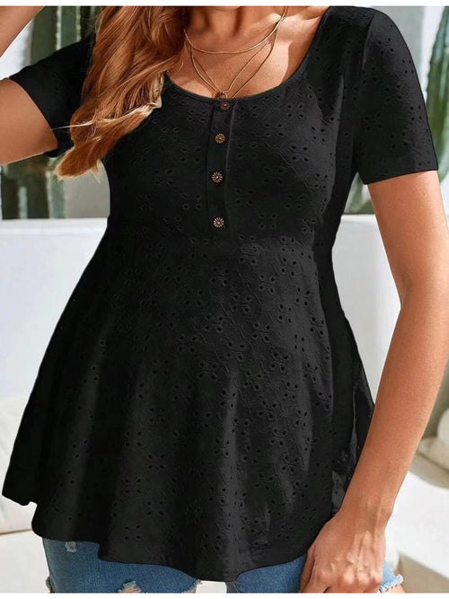 Maternity Floral Print Off Shoulder Ruffle Sleeve Pregnancy Tops Summer Casual Loose Fit Maternity Clothes for Women