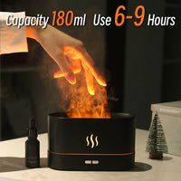 Aroma Diffuser & Air Humidifier - Ultrasonic LED Essential Oil