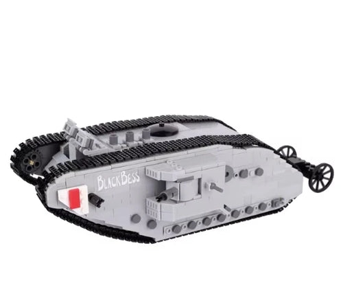 WWII Military US German Armored Vehicle MOC Building Blocks Soldiers Figure Tank Gun Carriage Medical Truck Transport Toys K033