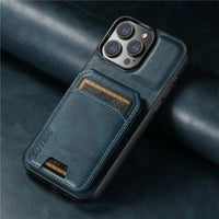 Luxury Wallet Phone Case Card Holder Leather Magnetic Pocket Cover For iPhone 16 15 14 13 12 11 Pro Max Plus XS XR 16ProMax