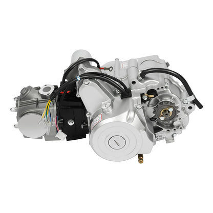 125cc 4 Stroke Semi-Auto ATV Engine Motor 3 Speed Single Cylinder Air-Cooling With Reverse Fit For Pit Atv Quad Bike Go Kart