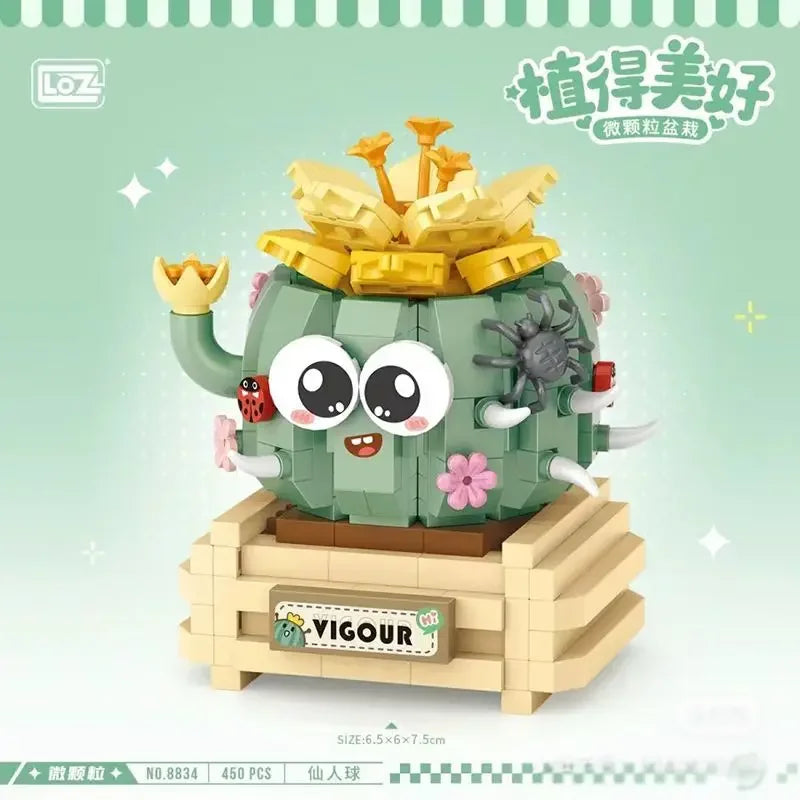 LOZ Flower Bouquet Building Blocks Kit DIY Flowers Block Toys Set Valentine's Day Rose Bricks Set Gift for Girls Friends adults