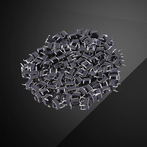 100PCS Tactile Push Button Vertical Micro Switch Touch Button 6X6X5mm Momentary Tactile Switch Button Electronic Components