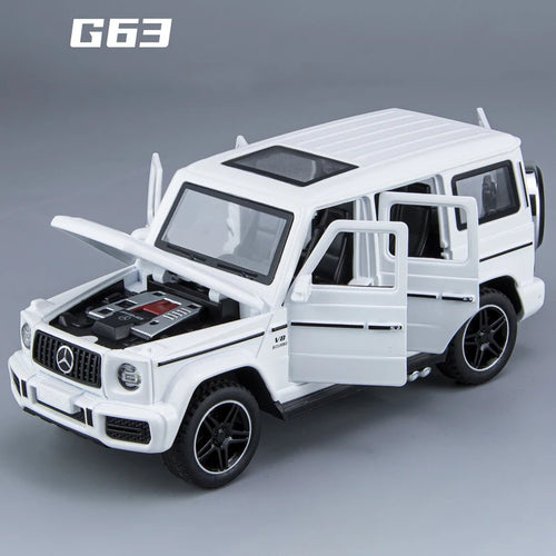 1:32 Benz G63 SUV Alloy Model Car Toy Diecasts Metal Casting Sound and Light Car Toys For Children Vehicle
